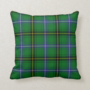 Scottish Clan Henderson Tartan Plaid Throw Pillow