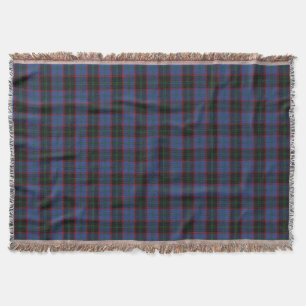 Scottish Clan Home Tartan Throw Blanket