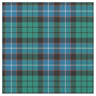 Scottish Clan Hunter Ancient Tartan Plaid Fabric