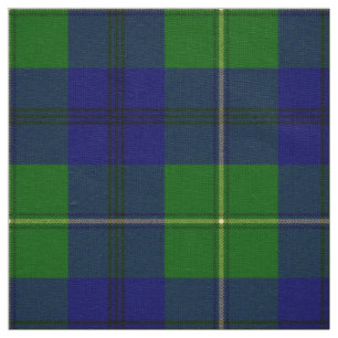 Scottish Clan Johnston Tartan Plaid Fabric
