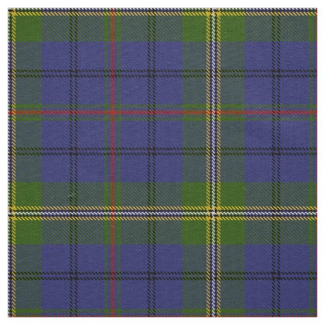 Scottish Clan Joss Tartan Plaid Fabric (Swatch)