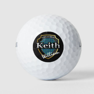Scottish Clan Keith Personalize Your Name Golf Balls