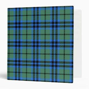 Scottish Clan Keith Tartan Plaid Binder