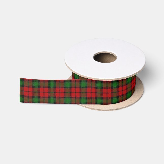 Scottish Clan Kerr Classic Tartan Satin Ribbon (Spool)