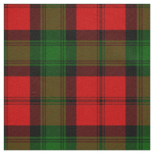 Scottish Clan Kerr Tartan Plaid Fabric