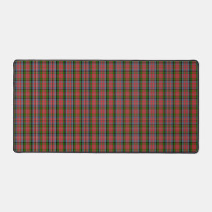 Scottish Clan Kidd Tartan Plaid Desk Mat