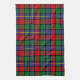 Scottish Clan Kilgore Tartan Plaid Kitchen Towel