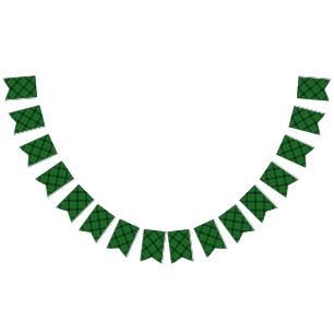 Scottish Clan Kincaid Tartan Bunting Flags