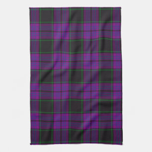 Scottish Clan Laird Tartan Plaid Kitchen Towel