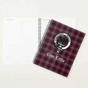 Scottish Clan Little Tartan Plaid Custom Planner