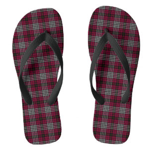 Scottish Clan Little Tartan Plaid  Flip Flops