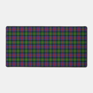 Scottish Clan Logan Tartan Plaid Desk Mat