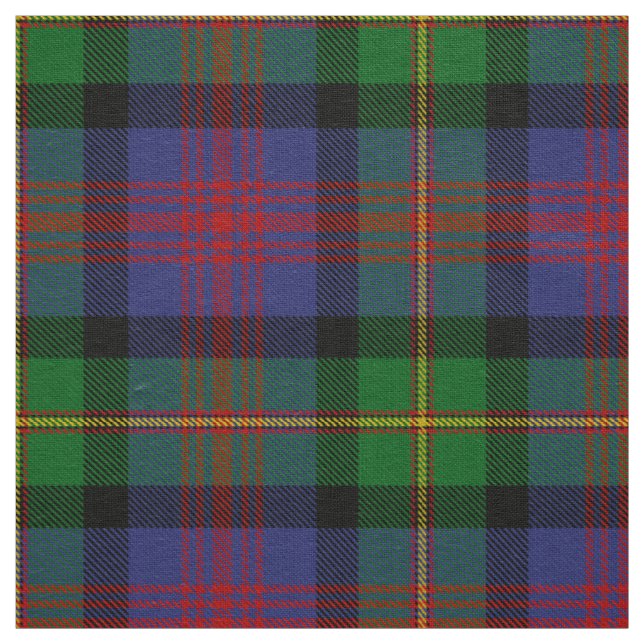 Scottish Clan Logan Tartan Plaid Fabric (Swatch)