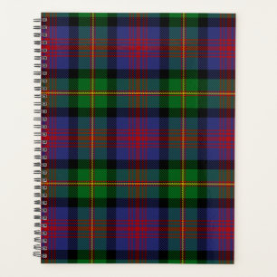 Scottish Clan Logan Tartan Plaid Planner