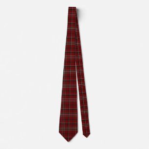 Scottish Clan Lougheed Tartan Plaid Tie