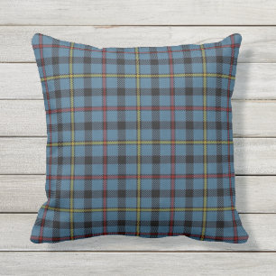 Scottish Clan MacCrimmon Tartan Throw Pillow
