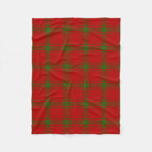 Scottish Clan MacDonald of Sleat Tartan Plaid Fleece Blanket