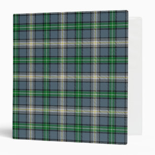 Scottish Clan MacDowall Tartan Plaid Binder