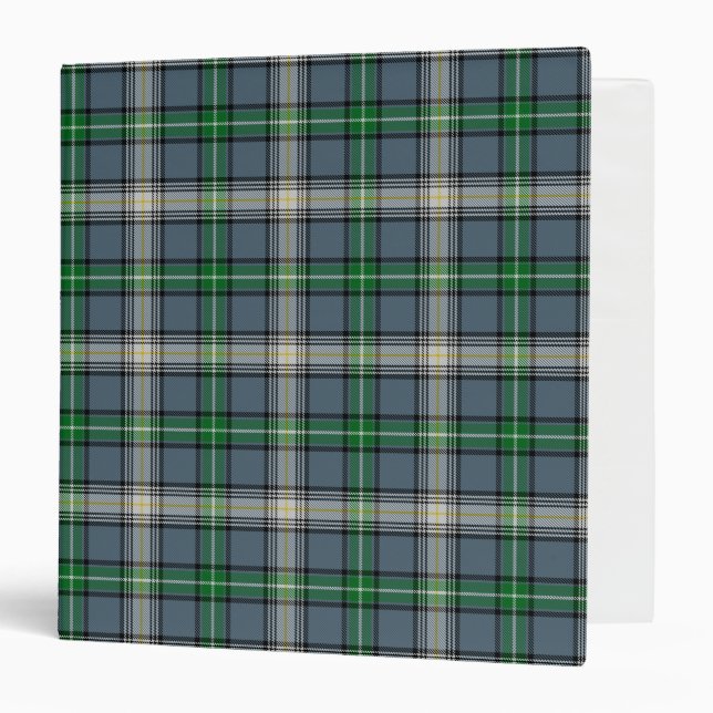 Scottish Clan MacDowall Tartan Plaid Binder (Front/Inside)