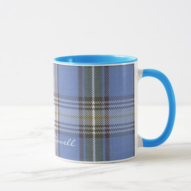 Scottish Clan MacDowell Tartan Designer Mugs (Right)