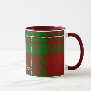 Scottish Clan MacGregor Tartan Designer Mugs