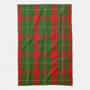 Scottish Clan MacGregor Tartan Plaid Kitchen Towel