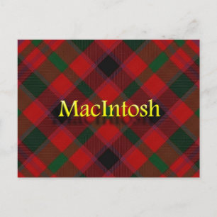 Scottish Clan MacIntosh Postcard