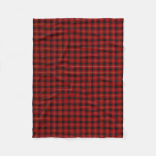 Scottish Clan MacIver Classic Tartan Fleece Blanket