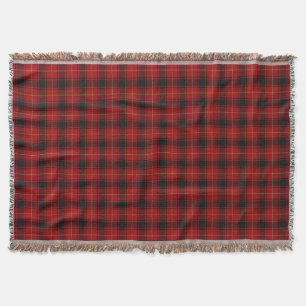 Scottish Clan MacIver MacIvor Tartan Throw Blanket