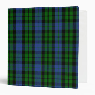 Scottish Clan MacKay Tartan Plaid Binder