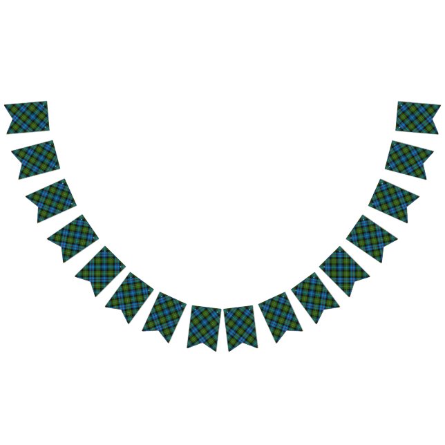 Scottish Clan MacKenzie Tartan Bunting Flags (All)