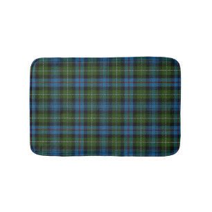 Scottish Clan MacKenzie Tartan Plaid Bath Mat