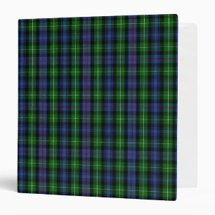 Scottish Clan MacKenzie Tartan Plaid Binder