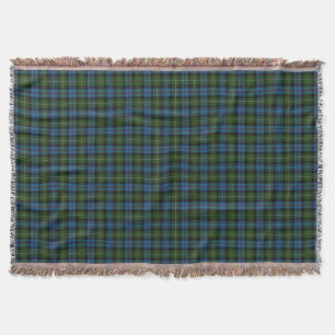 Scottish Clan MacKenzie Tartan Throw Blanket