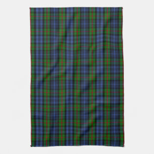 Scottish Clan MacKinlay Tartan Plaid Kitchen Towel