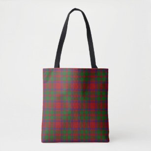 Scottish Clan MacKintosh McIntosh Tartan Plaid Tote Bag