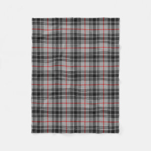 Scottish Clan MacKnight Tartan Plaid Fleece Blanket