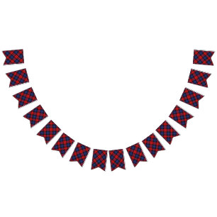 Scottish Clan MacLachlan Tartan Bunting Flags