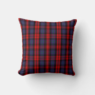 Scottish Clan MacLachlan Tartan Plaid Throw Pillow