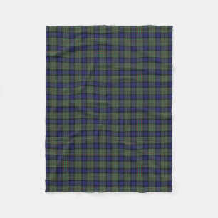 Scottish Clan MacLaren Classic Tartan Fleece Blanket