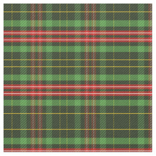 Scottish clan maclaren Tartan Pattern Fabric
