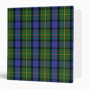 Scottish Clan MacLaren Tartan Plaid Binder