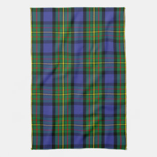 Scottish Clan MacLaren Tartan Plaid Kitchen Towel