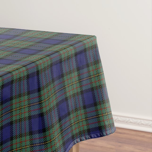 Scottish Clan MacLaren Tartan Tablecloth (In Situ)