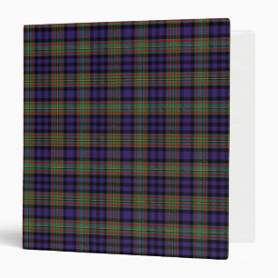 Scottish Clan MacLellan Tartan Plaid Binder