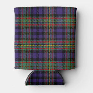 Scottish Clan MacLellan Tartan Plaid Can Cooler