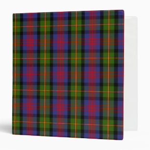 Scottish Clan MacLennan Tartan Plaid Binder