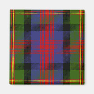 Scottish Clan MacLennan Tartan Plaid Magnet