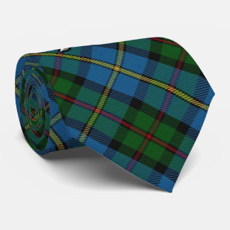 Scottish Clan MacLeod M Monogram Tartan Tie