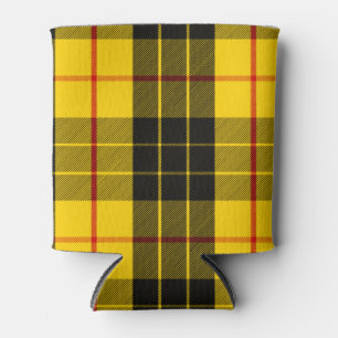 Scottish Clan MacLeod Tartan Plaid Can Cooler